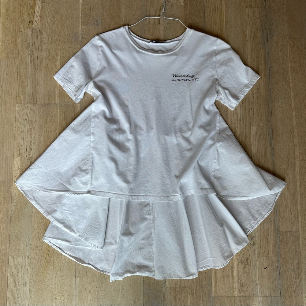 Zara High Low Tee S